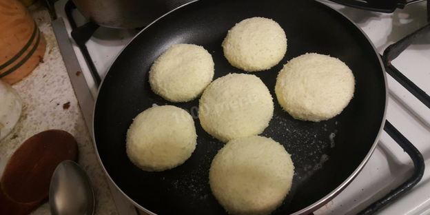 пышные сырники с кокосовой мукой