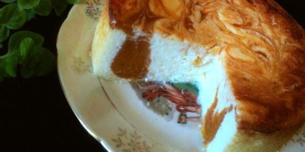 сырник с хурмой