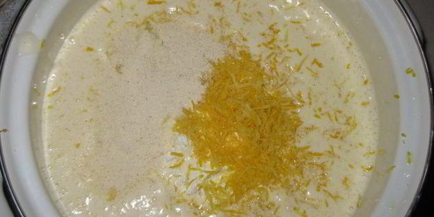 сырник с лимонным курдом