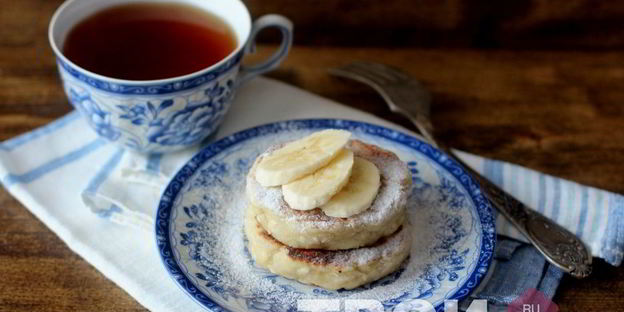 сырники с бананом