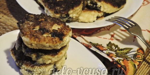 сырники с черносливом