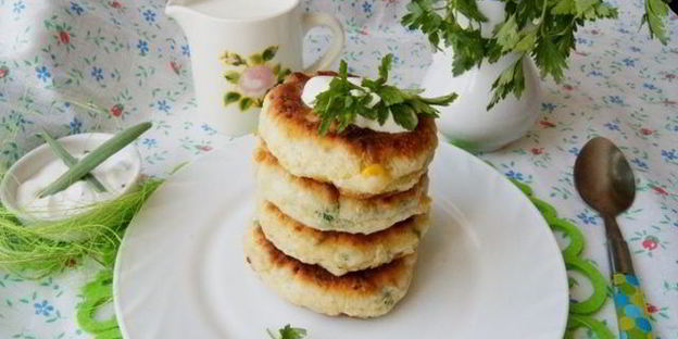 сырники закусочные с кукурузой