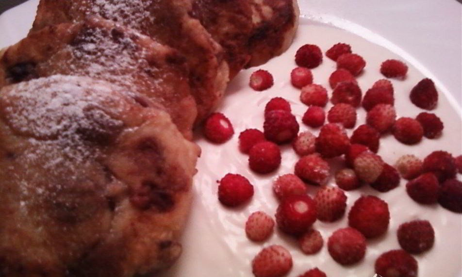 Рецепт сырников зимняя вишня с бананом