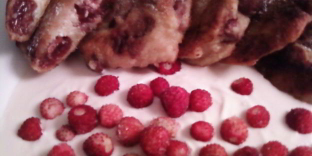 сырники зимняя вишня с бананом