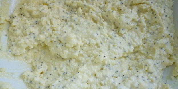 вафельные сырники с абрикосами