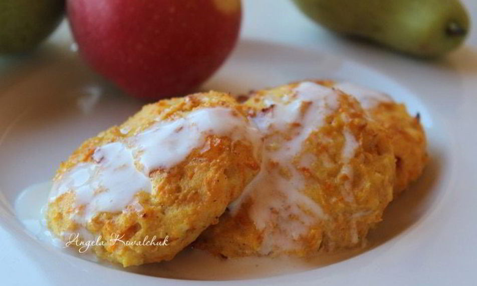 Рецепт яблочно-морковных сырники