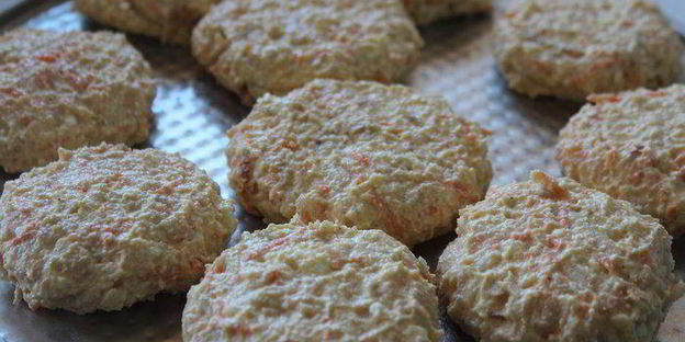 яблочно-морковные сырники