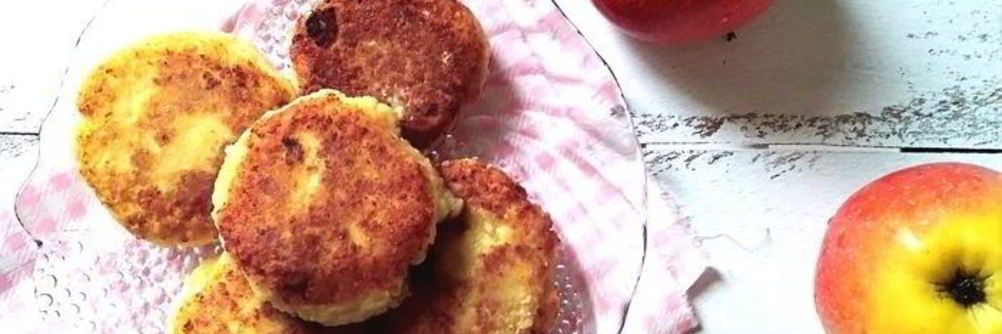 Яблочные сырники