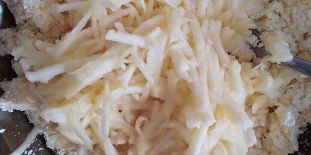 яблочные сырники