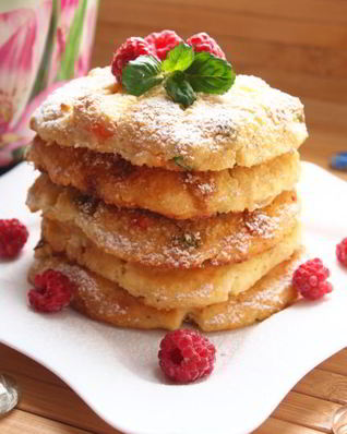 Запеченные сырники с цукатами