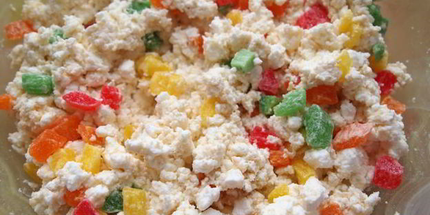 запеченные сырники с цукатами