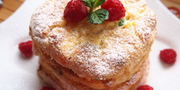 запеченные сырники с цукатами