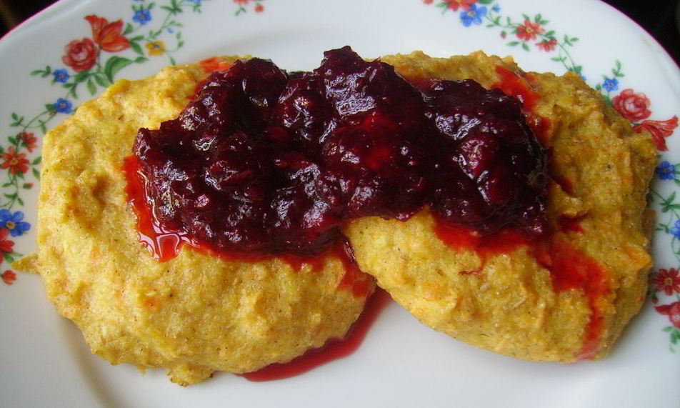 Рецепт запеченных сырников с яблоком и корицей