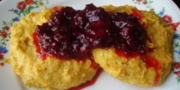 запеченные сырники с яблоком и корицей