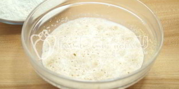 дрожжевое тесто для блинов