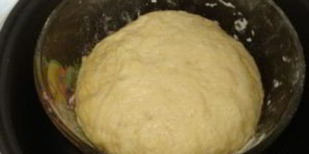 дрожжевое тесто с творогом в духовке