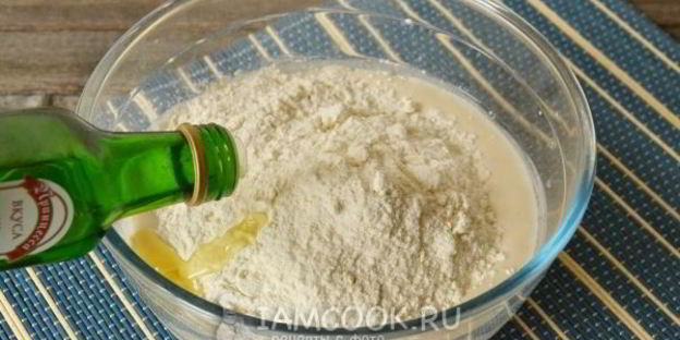 дрожжевое тесто за 15 минут