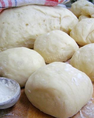 Сдобное тесто для булочек самое вкусное и нежное