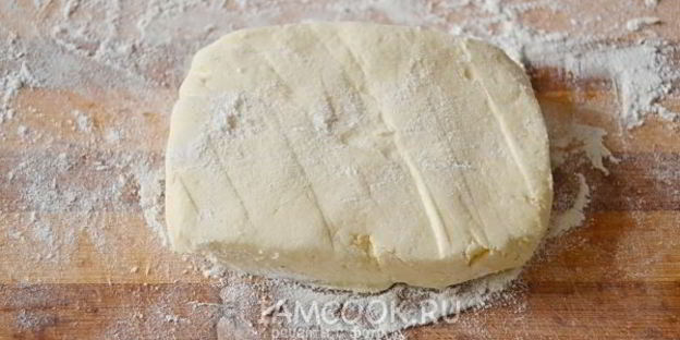слоеное бездрожжевое тесто