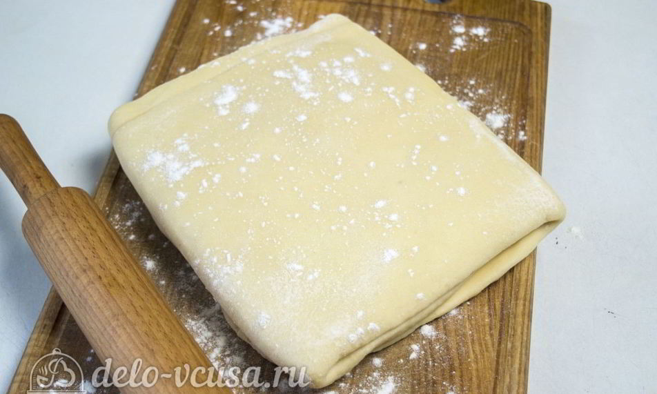 Рецепт слоеного дрожжевого теста