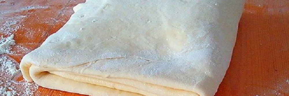 Слоеное пресное тесто