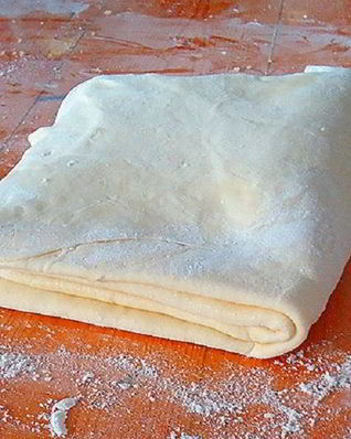 Слоеное пресное тесто