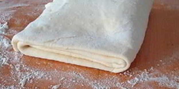 слоеное пресное тесто