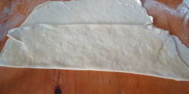 слоеное пресное тесто