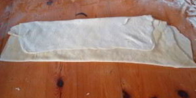 слоеное пресное тесто