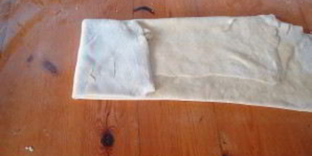 слоеное пресное тесто