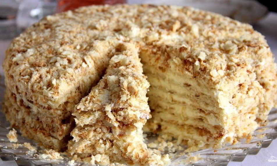 Рецепт слоеного теста для наполеона