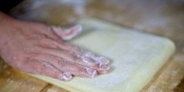 слоеное тесто на самсу