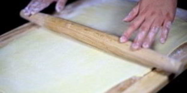 слоеное тесто на самсу