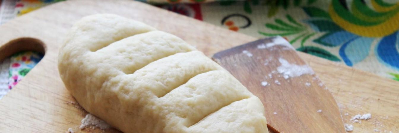 Сметанное тесто для пирога без яиц