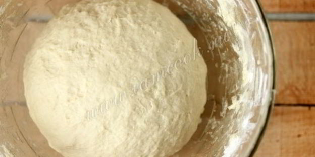 тесто для пиццы на молоке