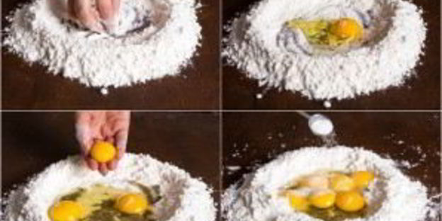 тесто для спагетти