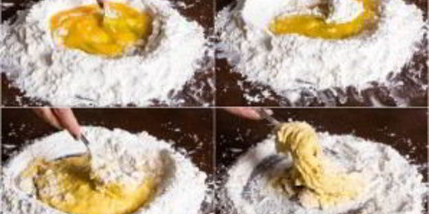 тесто для спагетти