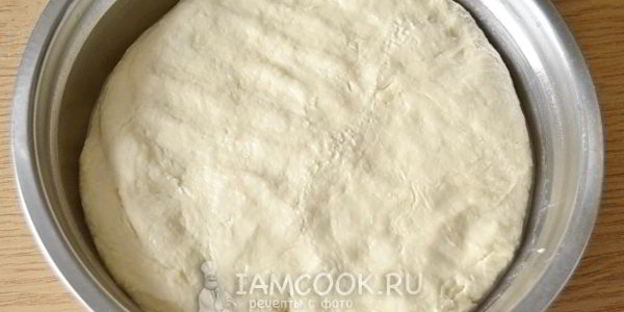 тесто на кефире для пирога
