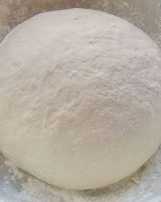 Тесто на кефире с картошкой