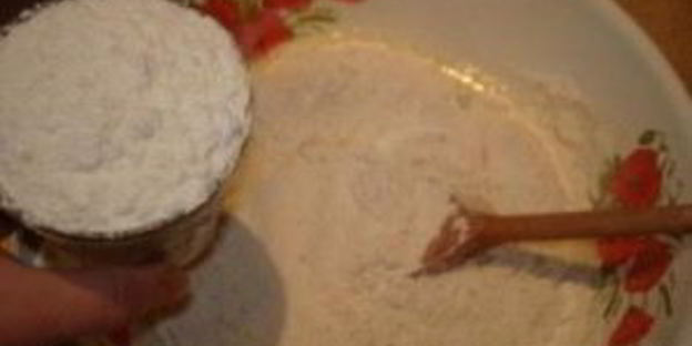 тесто на кислом молоке