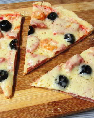 Тонкое хрустящее тесто для пиццы