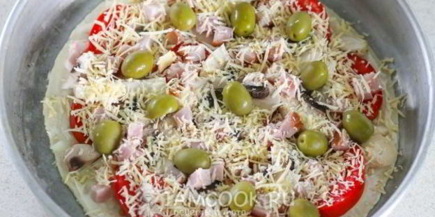 тонкое тесто для тонкой итальянской пиццы