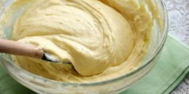 творожный пирог с бисквитным тестом