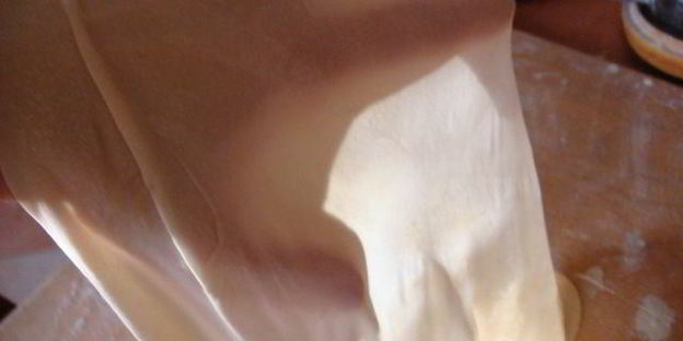 вытяжное тесто улитка с начинкой