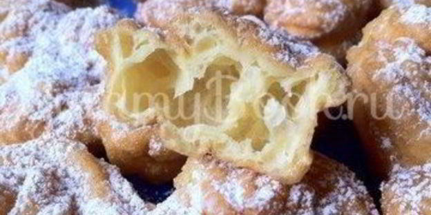 заварное жареное тесто