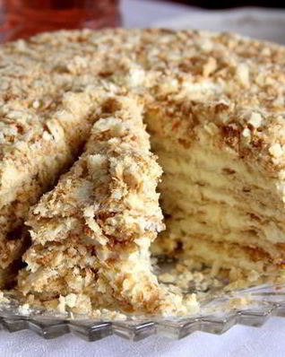 Домашний торт Светлана на сковороде