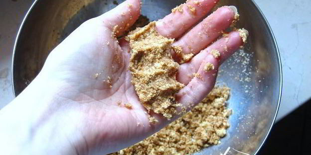 итальянский бисквит с виноградом