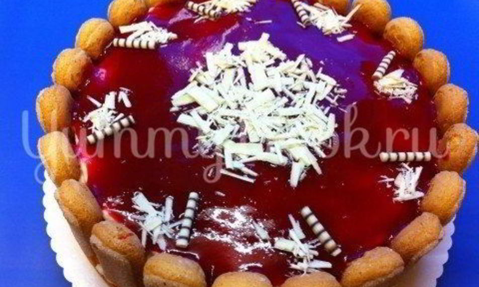 Рецепт клубничного торта с йогуртом