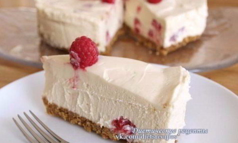 Рецепт легкого творожного тортика