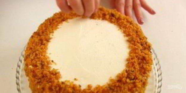 морковный бархатный торт